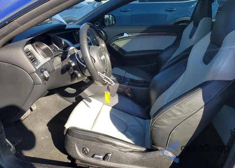 2016 Audi S5 Premium Plus z USA, uszkodzony, nr VIN WAUC4AFRXGA038978